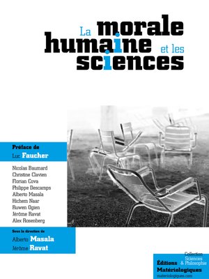 cover image of La morale humaine et les sciences